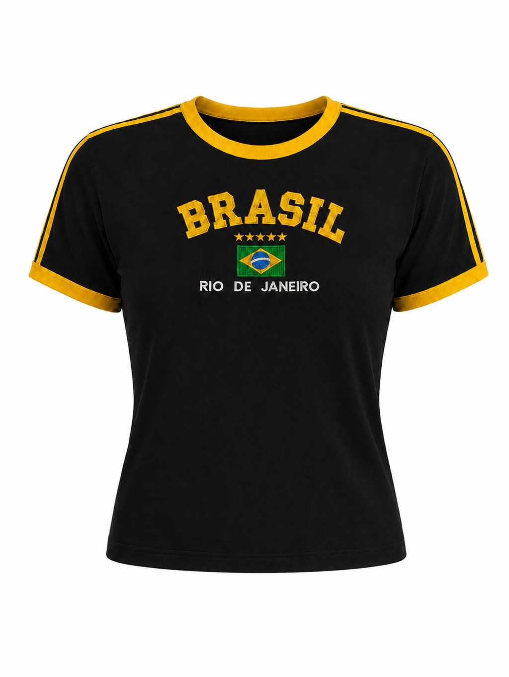 BRSL Tee - Black front