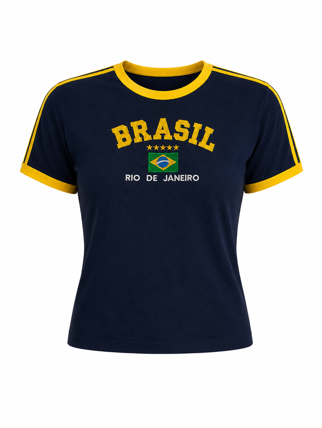 BRSL Tee - Navy Blue front